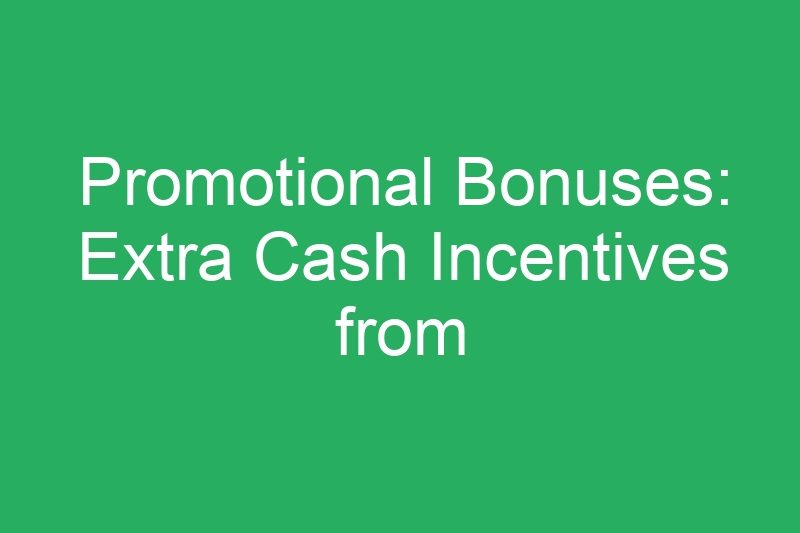 Promotional Bonuses: Extra Cash Incentives from Rideshare Platforms